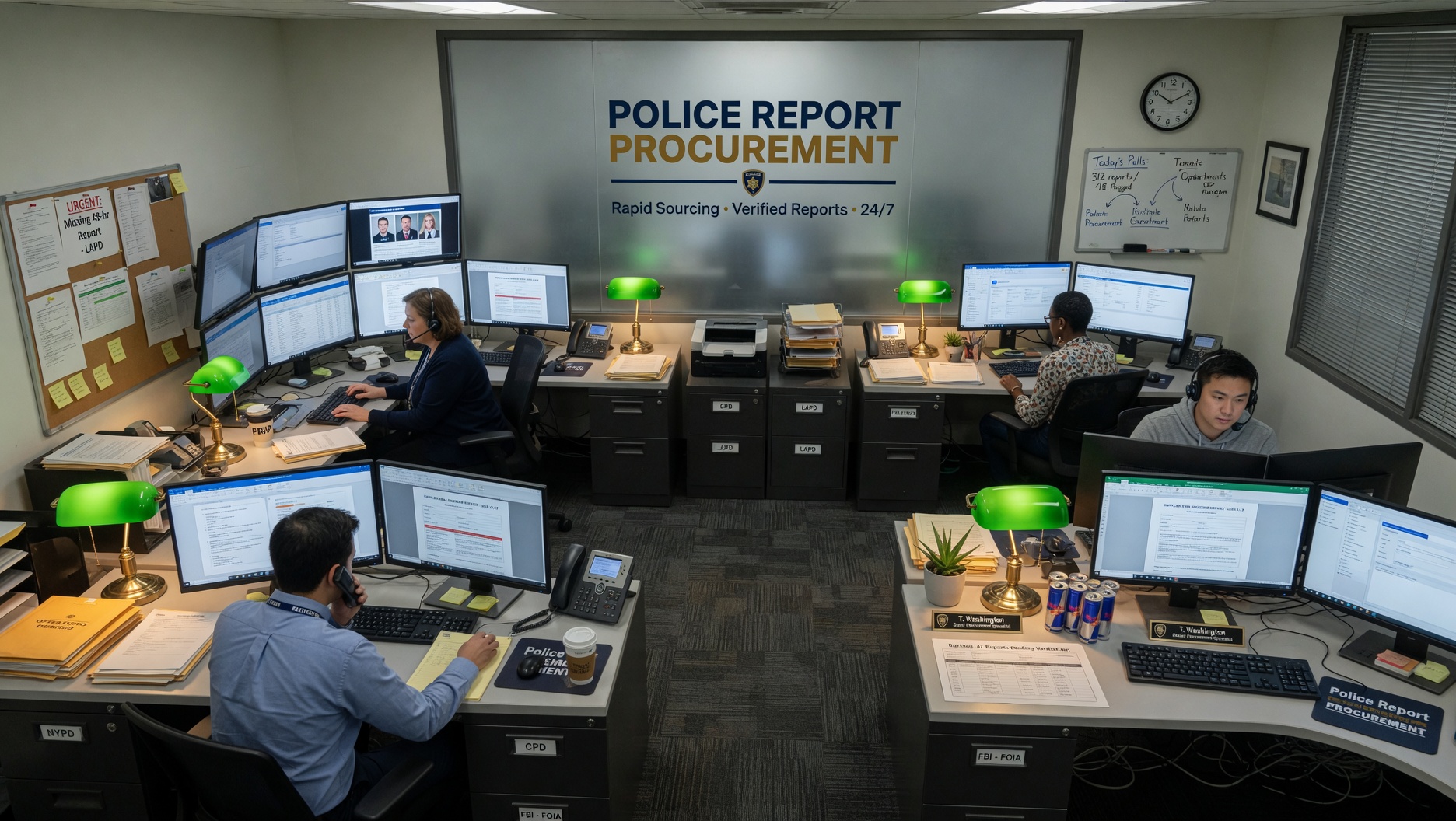Police Report Procurement office